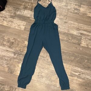 Stylish Teal Women's Jumpsuit